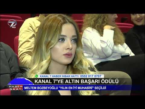 MELTEM BOZBEYOĞLU ''YILIN EN İYİ MUHABİRİ'' ÖDÜLÜNÜ ALDI