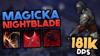 Magicka Nightblade DPS Build - 181k DPS ESO Update 50
