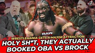Oba Femi Calls Out Brock Lesnar Punk Vs Reigns Round 3  Wwe Raw Review 31626