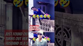 JUST FOUND OUT, IT TURNS OUT HER HUSBAND IS A SISSY #lucu #prank #comedy #superfuny #blackpink