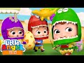 Dino Party I डायनोसर पार्टी I Nursery Rhymes in Hindi | Little Angel Hindi