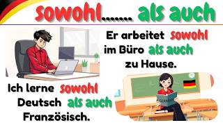 🇩🇪 Sowohl … als auch einfach erklärt | A1–A2 Deutsch lernen 📚✨