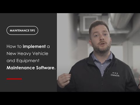 Maintenance Tips - How to Implement a New CMMS Software