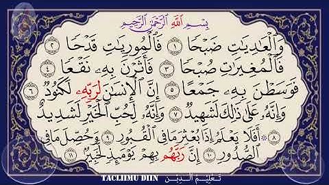 Suuratul Caadiyaad سورة العاديات (Sheekh Shatiif Dhawiil ) Tafsir ka ugu Gaban m ah