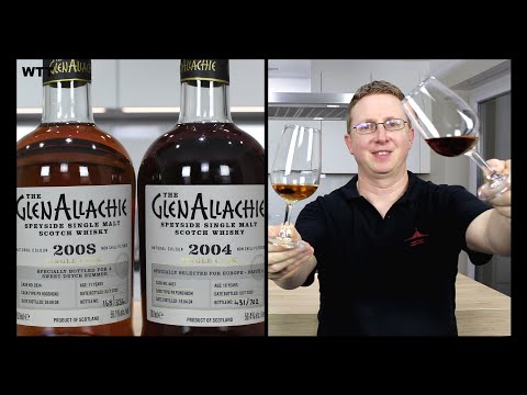 Glenallachie 2004 - 2020 PX Puncheon 56,4 % Vol. vs 2008 - 2020 PX