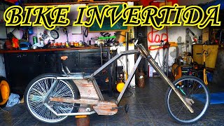 Bicicleta CHOPPER (INVERTIDA)!!! PEDALA PARA TRAZ E ANDA PARA FRENTE!!