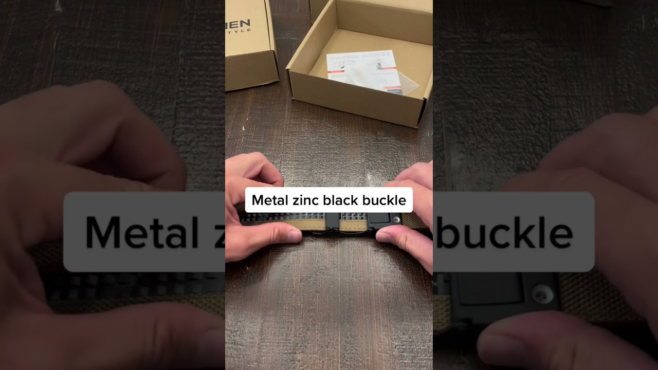 Amazon BEST seller EDC Gun Belt.