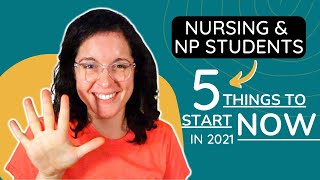 Nursing School Tips 2021 | 5 Ways to Decrease Overwhelm for Nursing and NP Students | Study Tips Wealth
