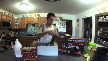 Red Cat Racing Unboxing of Shockwave Nitro RC & Short Clip Breakin In