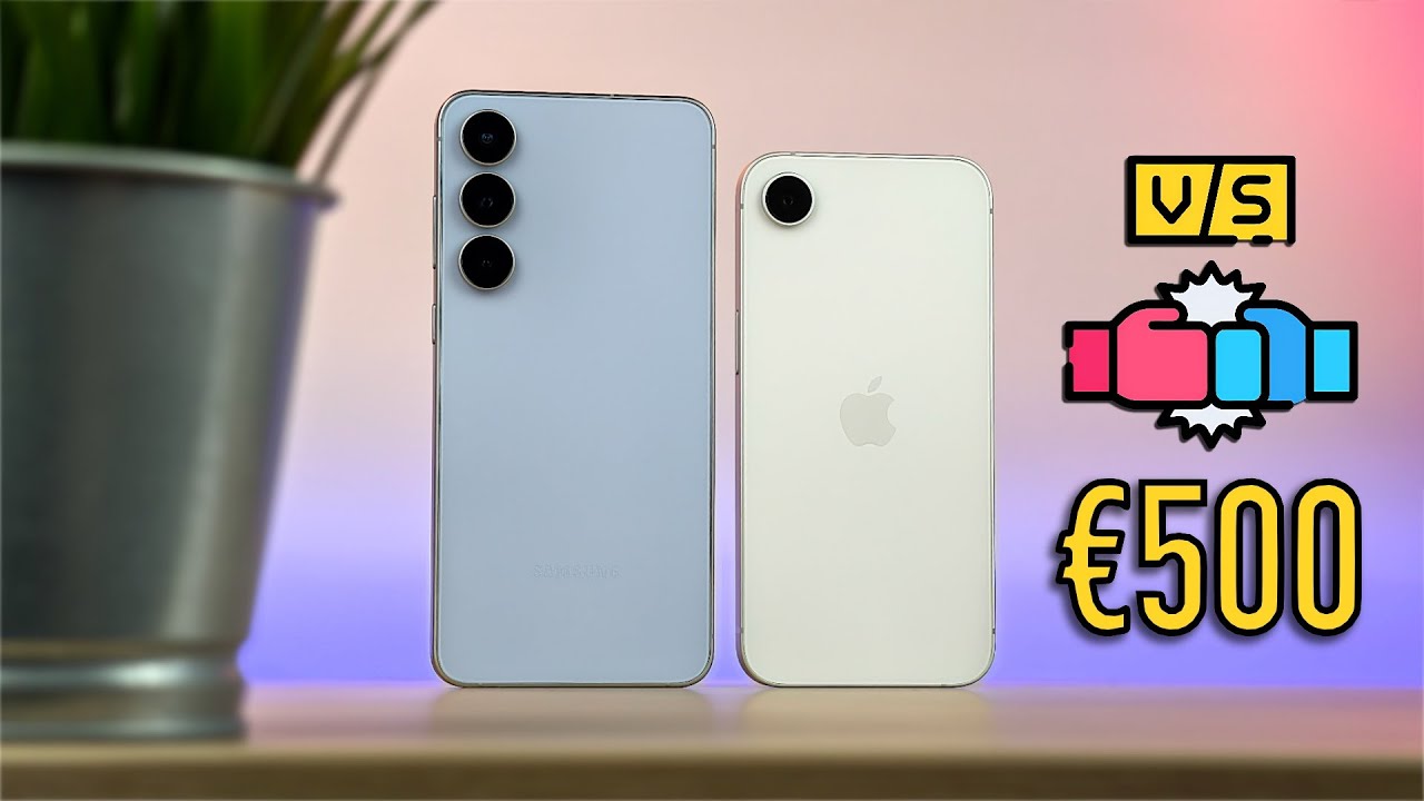 Samsung S25 FE vs iPhone 16e: quale scegliere a €500? | CONFRONTO