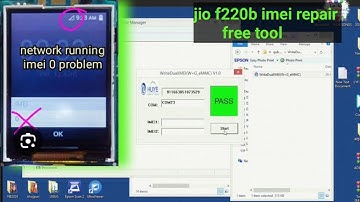 jio f220b imei repair free tool  jio f220b flashing and hang on logo fix all jio model