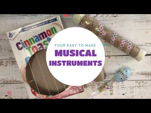 4 Easy to Make Musical Instruments - video from Macaroni Kid