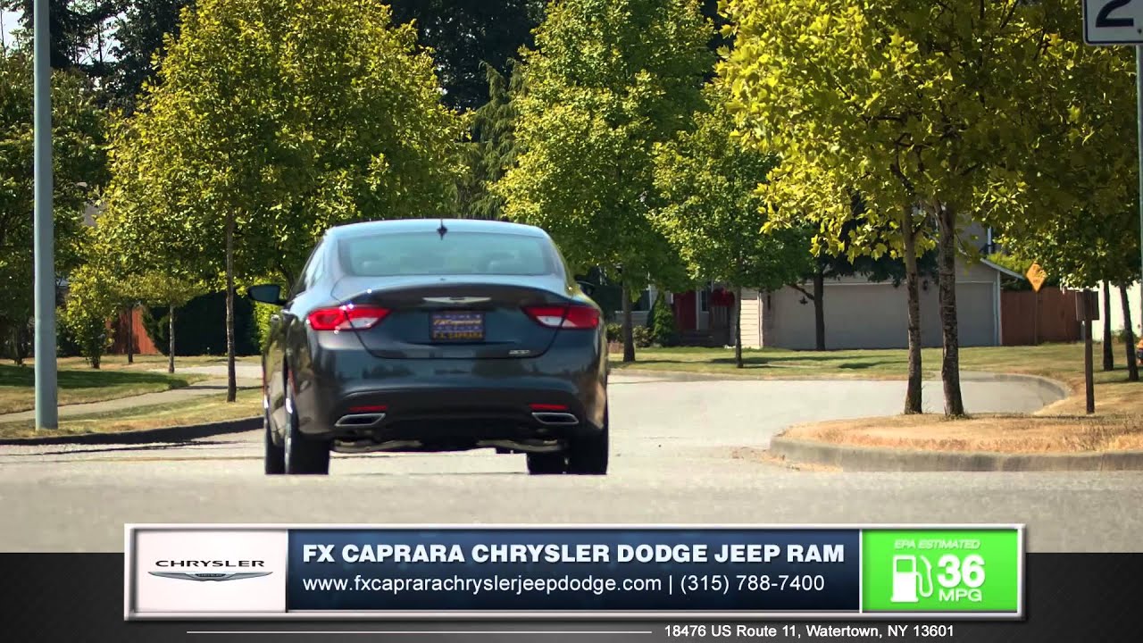 2015 Chrysler 200 Review FX Caprara in Watertown, NY YouTube