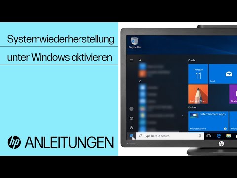 Video: So Wird Die Systemwiederherstellung Aktiviert