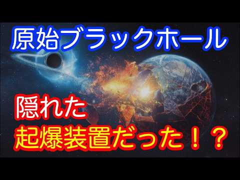 【極小の原始ブラックホール】標準光源・Ia型超新星の起爆装置！？