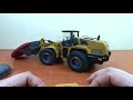 Huina 583 1583 Unboxing TEST 4WD Bulldozer Full Metal Wheel Loader Excavator Shovel RC Edition