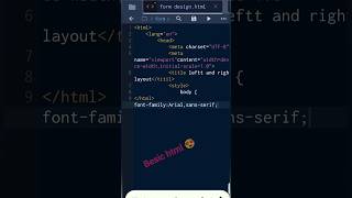 Full how to Basic html #html #ytshorts #programming #couplegoal #coding #viral #python Update