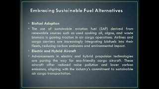 Lars Winkelbauer Eco-Friendly Deliveries: How Sustainable Practices are Transforming Air Cargo