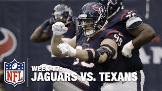 J.J. Watt's Teammates Give Him Dance Lessons after Post-Sack Dab! | Jaguars vs. Texans | NFL
