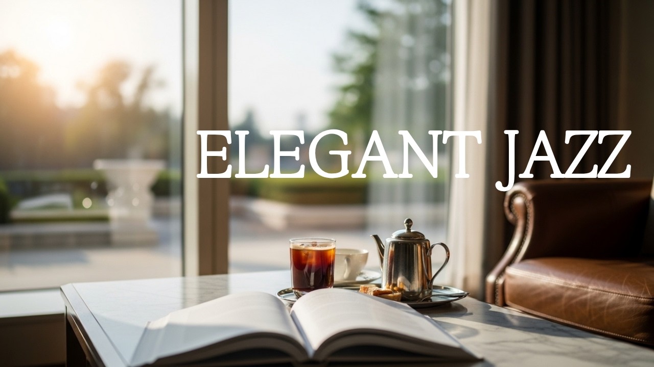 Элегантный Отель Джаз ☕ Расслабляющее Пианино для Работы и Учёбы
