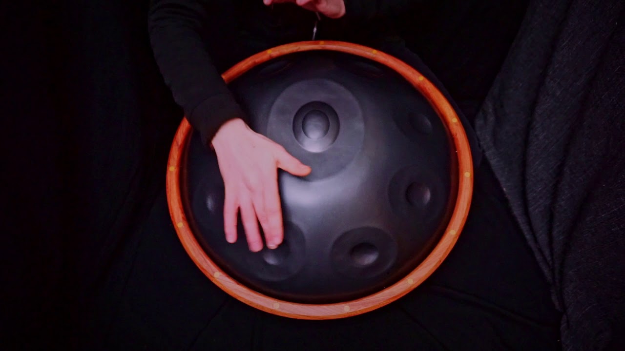 Emerald Handpan - D Minor Integral (African Rosewood)