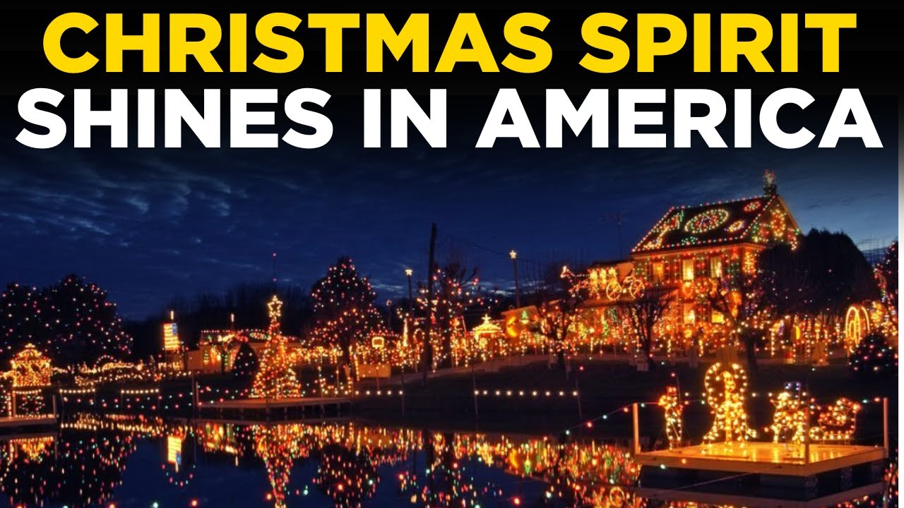 LIVE Across USA: Christmas Spirit Brings Festive Joy And Holiday Celebrations  | US NEWS LIVE
