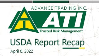 April 2022 USDA WASDE Report