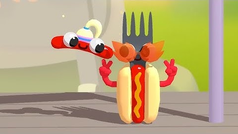 Fork N Sausage - All Levels Gameplay Android, iOS