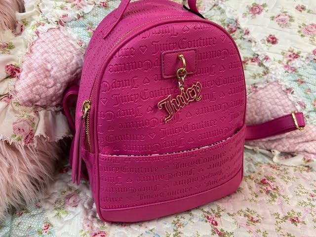 Juicy Couture New Mini Backpack in Pink