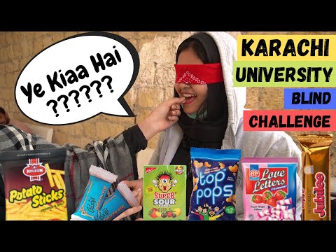 Blind Challenge at Karachi University | KU - UOK