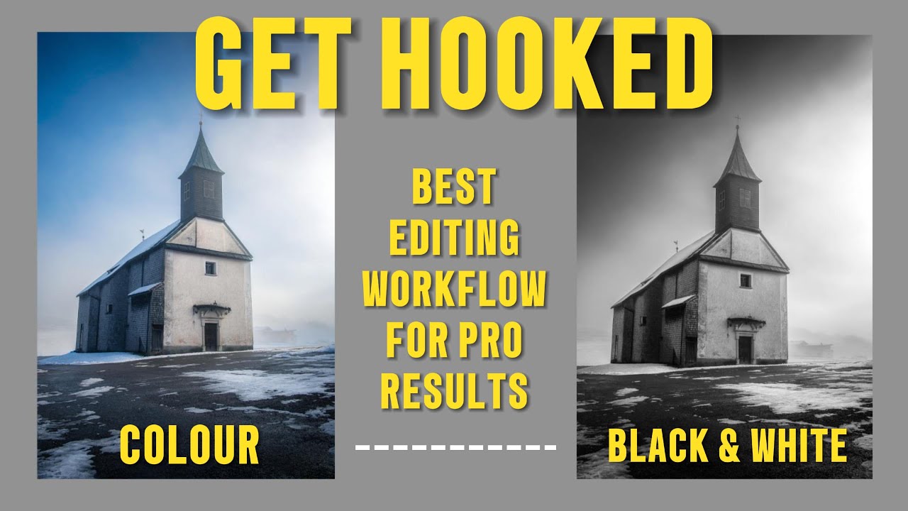 Лучший способ редактирования фотографий: потрясающий цвет → вневременное черно-белое изображение