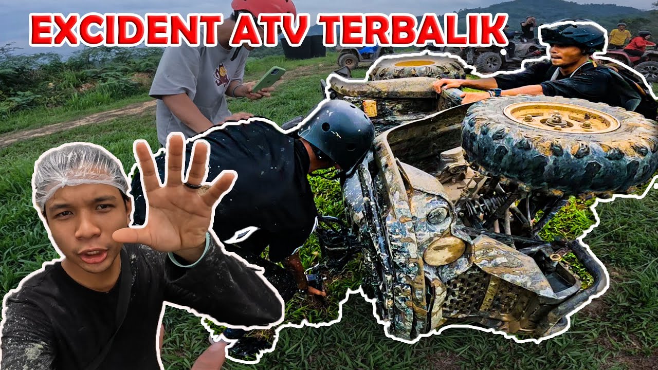 KEMAL4NGAN J4TUH PARIT SEMASA MAIN ATV | ANIQ PANIK