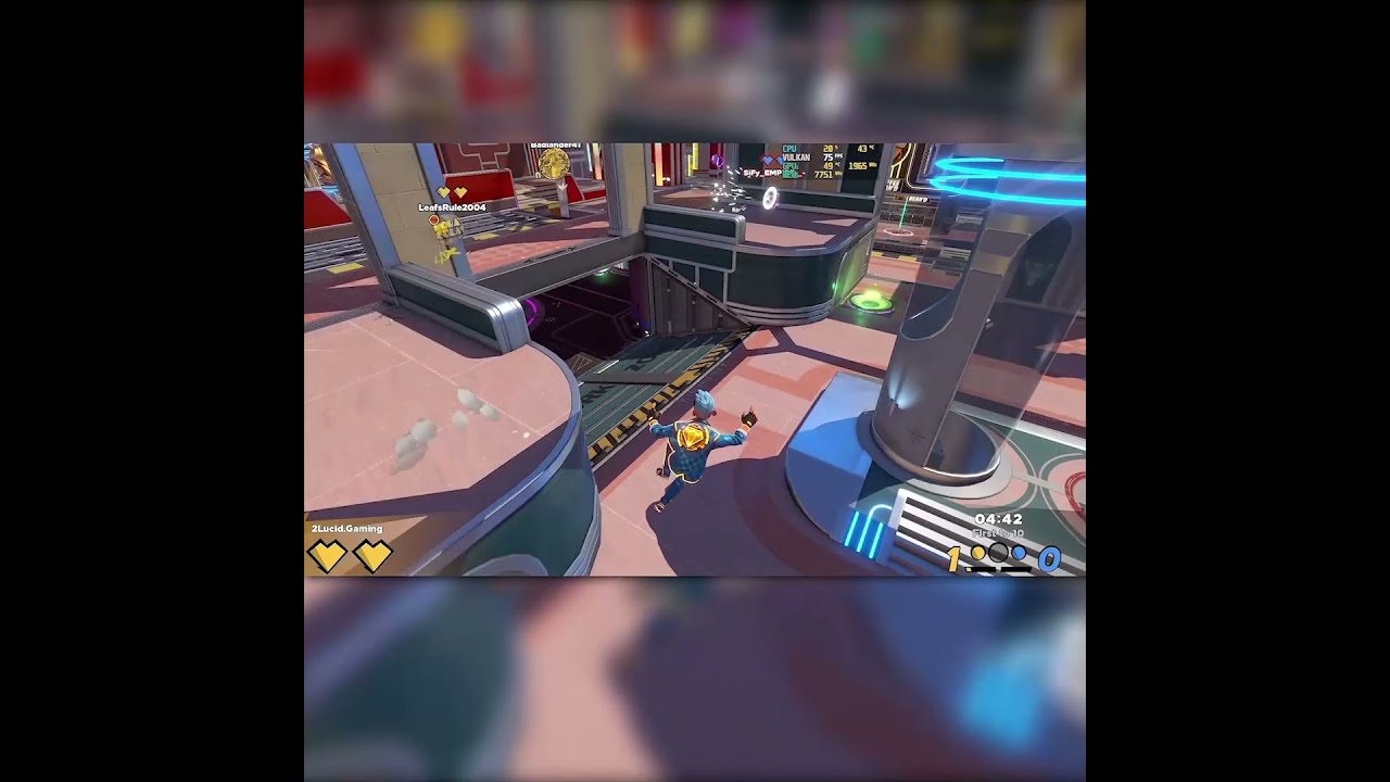 Knockout City Gameplay - Season 1 Map: Jukebox Junction | 3v3 Team KO Dodgebrawl | 1080p (60FPS) UHD