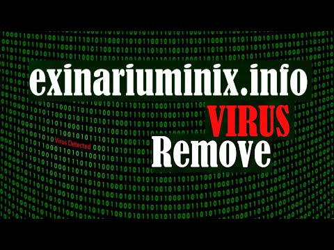 Easy remove of annoying virus exinariuminix.info
