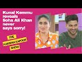 Kunal kemmu reveals soha ali khan never says sorry  dabur amla aloe vera what women want