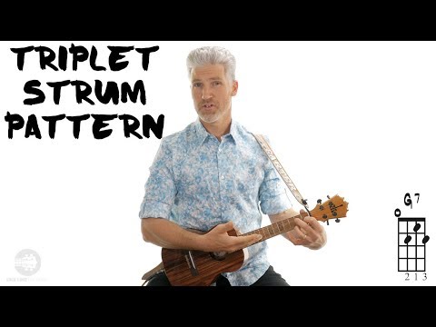 Advanced Strum Ukulele Lesson  Triplet Pattern  4K