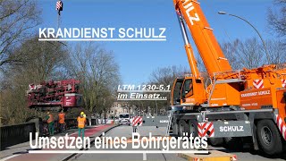 Krandienst Schulz LTM 1230-5.1 im Einsatz