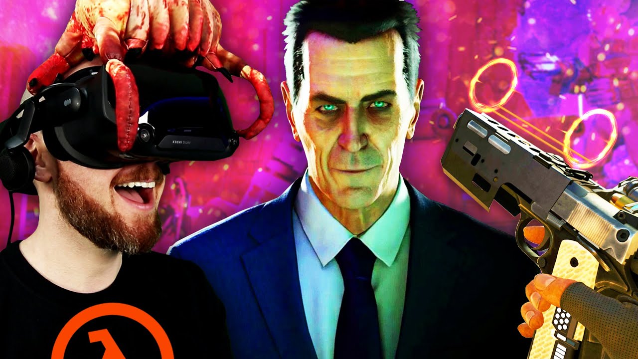 Half-Life Alyx gameplay revealed from a range of VR headsets