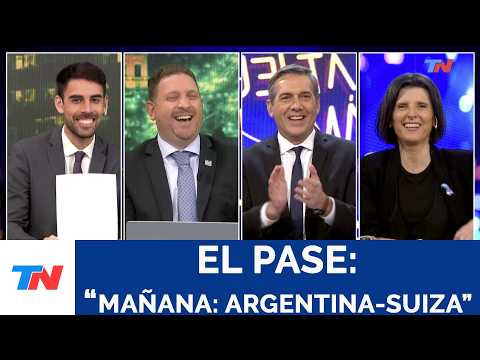 EL PASE: "MAÑANA: ARGENTINA - SUIZA" I Joni Viale y Franco Mercuriali, 10/7/26