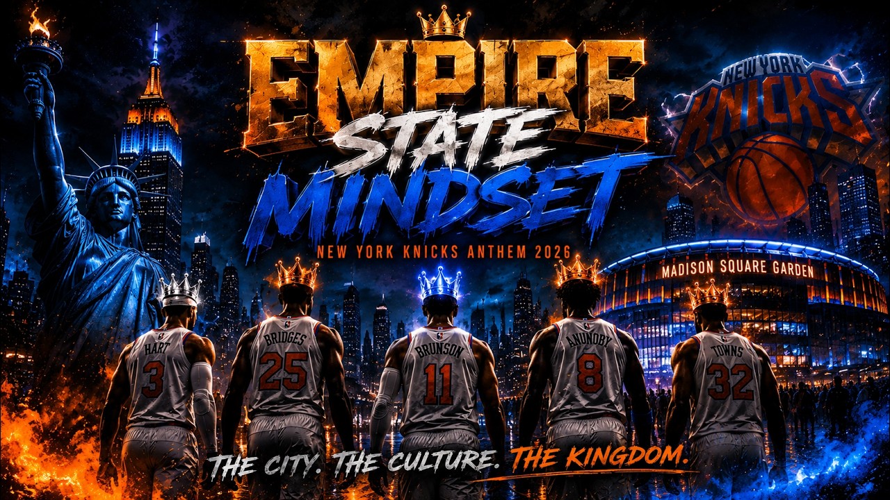 Watch EMPIRE STATE MINDSET 🗽🎻 New York Knicks Anthem 2026 | Orchestral Boom Bap NYC Hip Hop on YouTube Watch EMPIRE STATE MINDSET 🗽🎻 New York Knicks Anthem 2026 | Orchestral Boom Bap NYC Hip Hop on YouTube