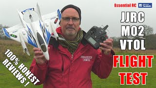 Easy To Fly Jjrc M02 Vertical Take And Land Vtol Rc Essential Rc Flight Test