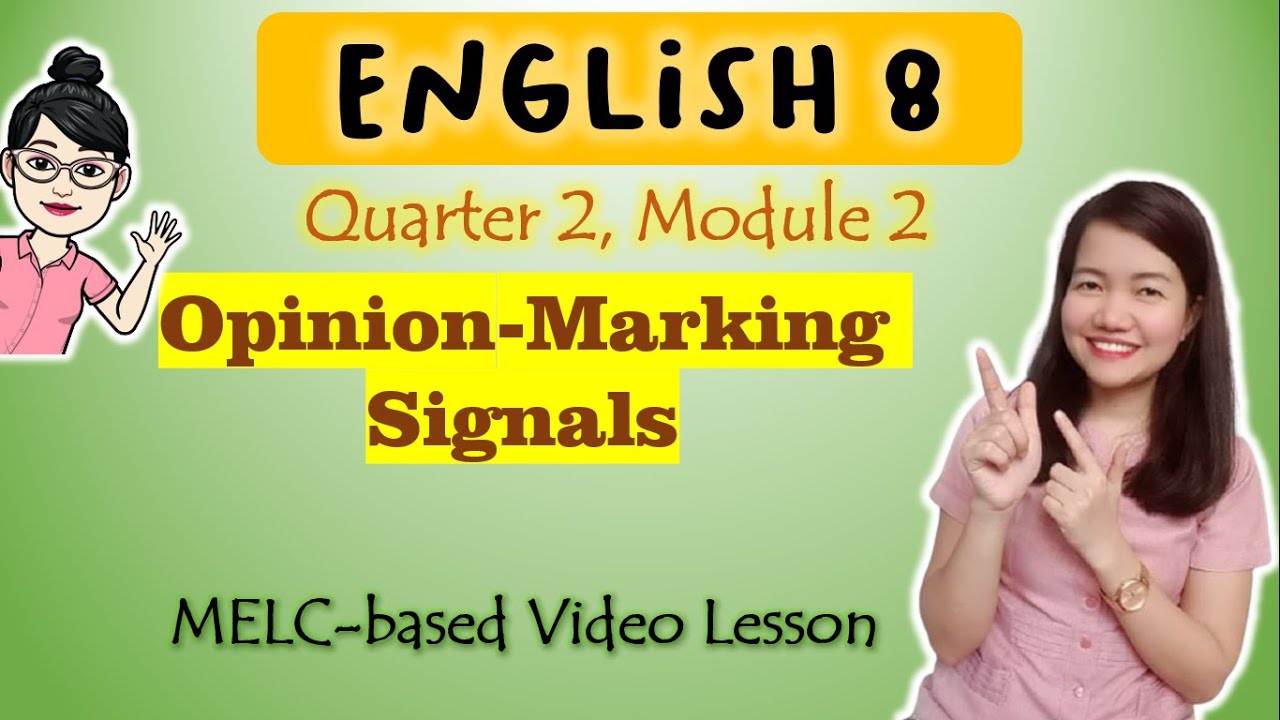 essay using opinion marking signals