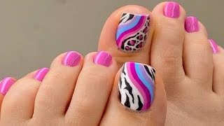 20 Trendy Feet Toe Nail Art Designs