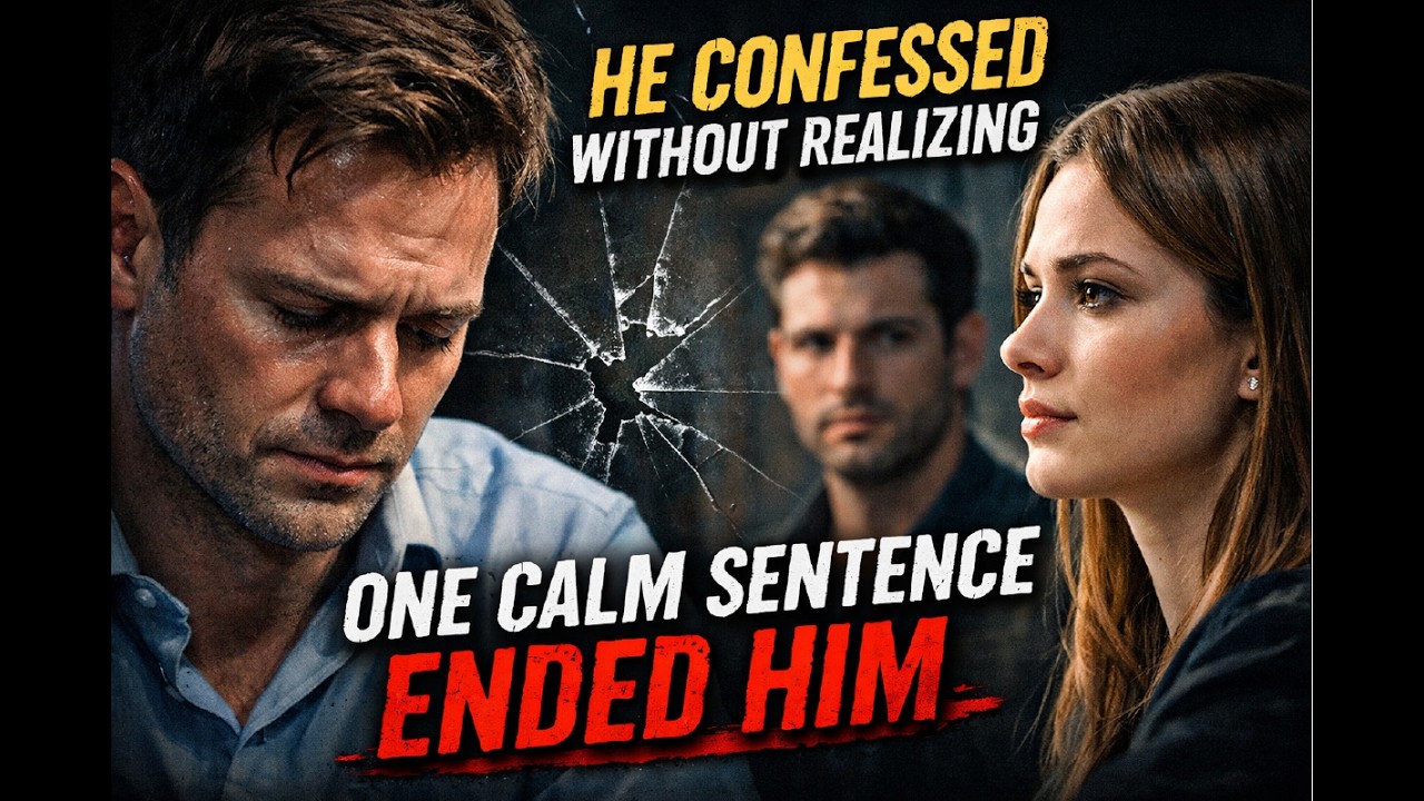 HE CONFESSED WITHOUT REALIZING — ONE CALM SENTENCE ENDED HIM