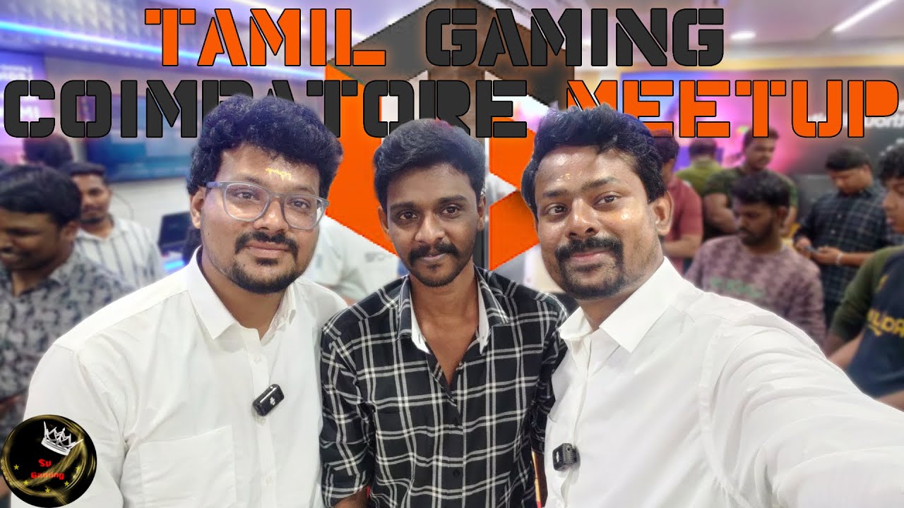 Tamil Gaming Meetup Dream Come True! Meeting Tamil Gaming Bros in Coimbatore 😍 @tamilgaming