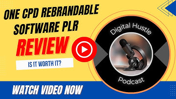 One CPD Rebrandable Software PLR Review: Rebrand & Keep 100% Profit!