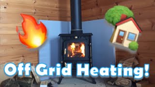 Installing a WOOD BURNER in my TINY HOUSE