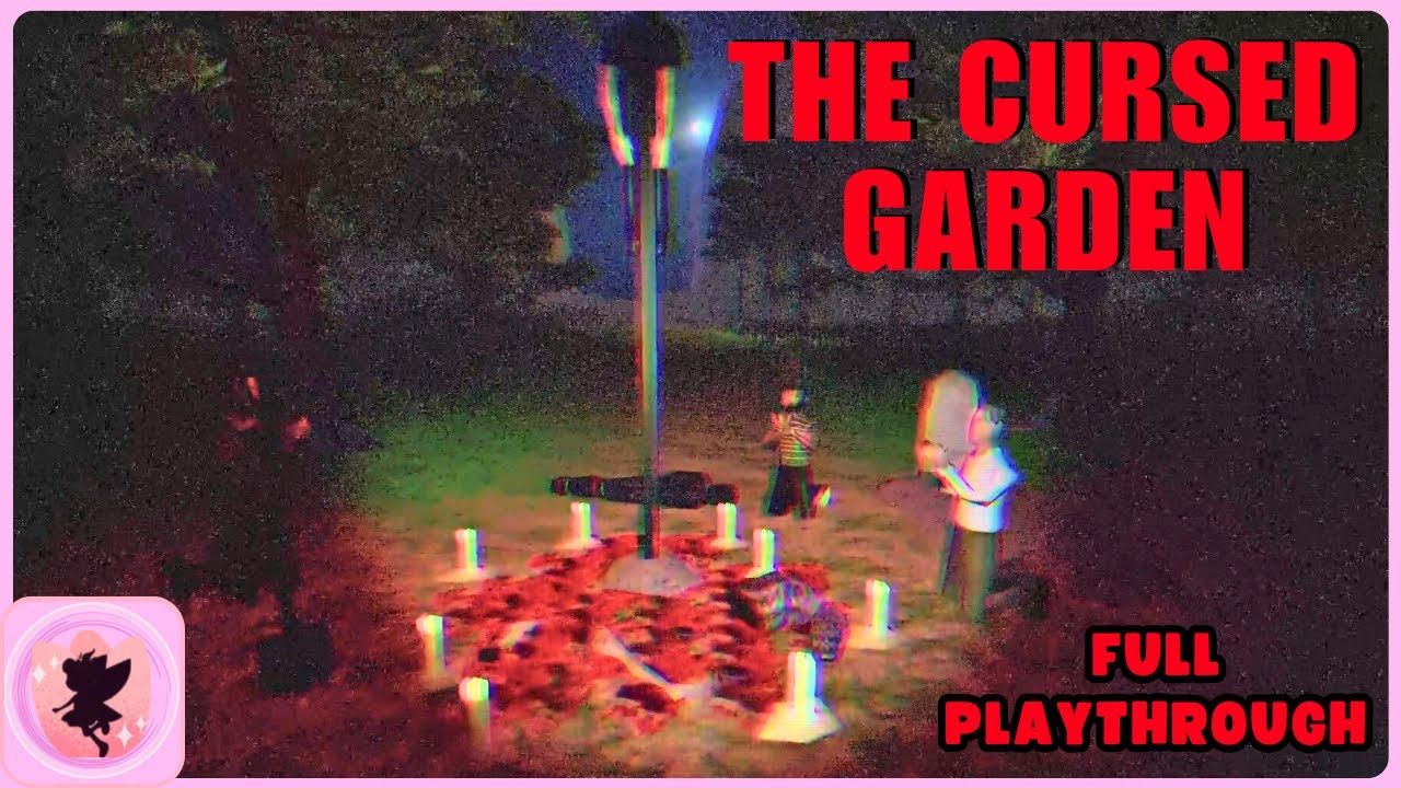 THE CURSED GARDEN - Indie Horror Game - Full Playthrough - (No Commentary)