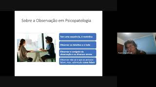 Aula com o Prof. Dr. Paulo Dalgalarrondo sobre Princípios de Psicopatologia.