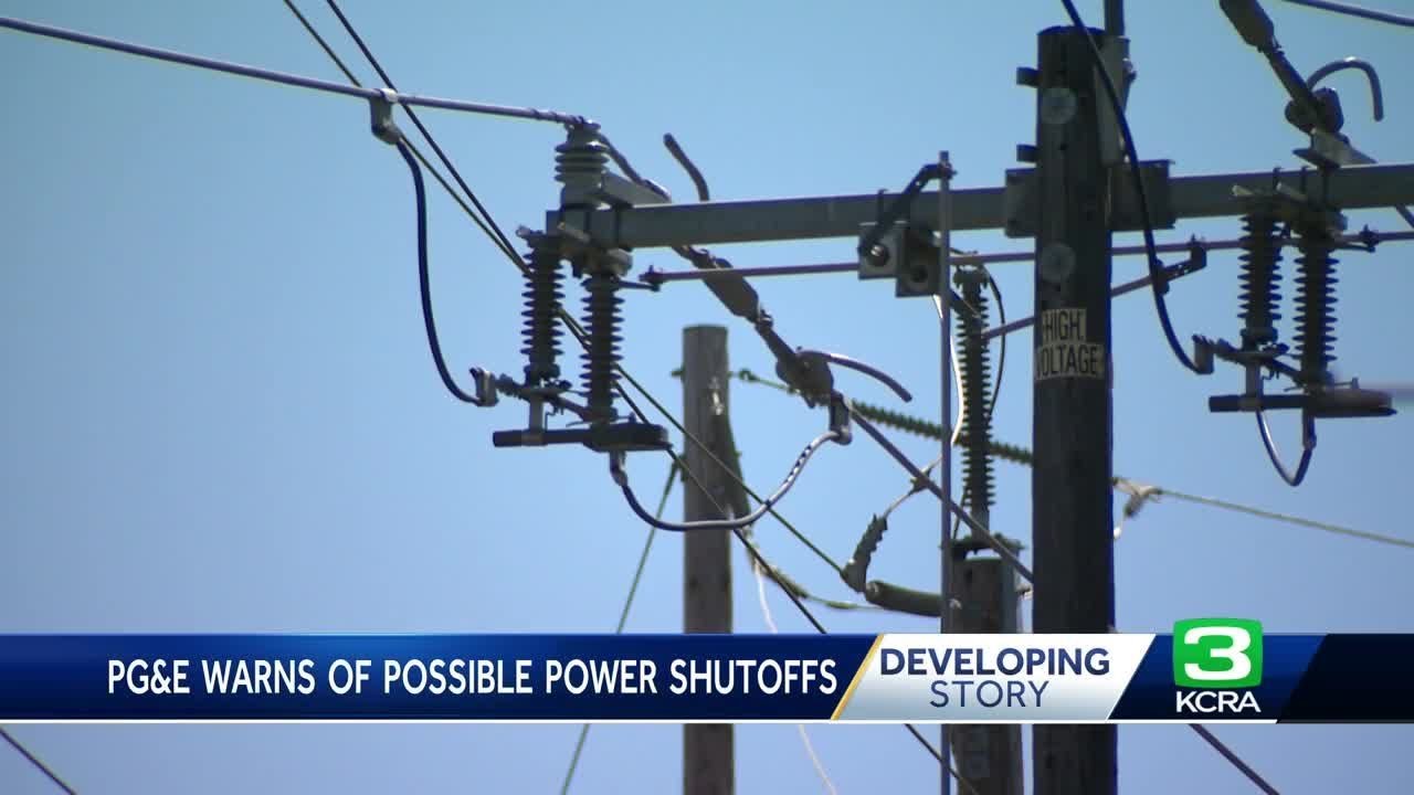 PG&E says power shutoffs are likely in some Northern California counties